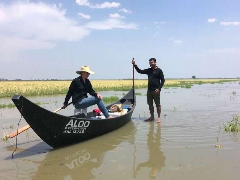 Aloo Expedition game heroes standing in front of Taj Mahal